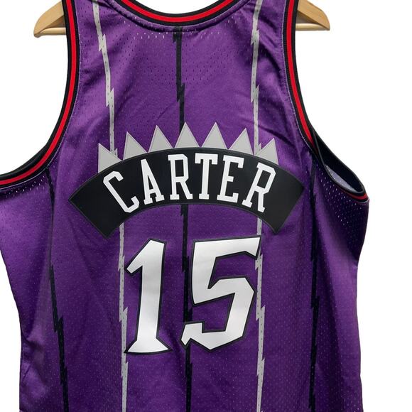 Mitchell & Ness 1998-99 Toronto Raptors Road Vince Carter Authentic Jersey Sz XL - Picture 4 of 8